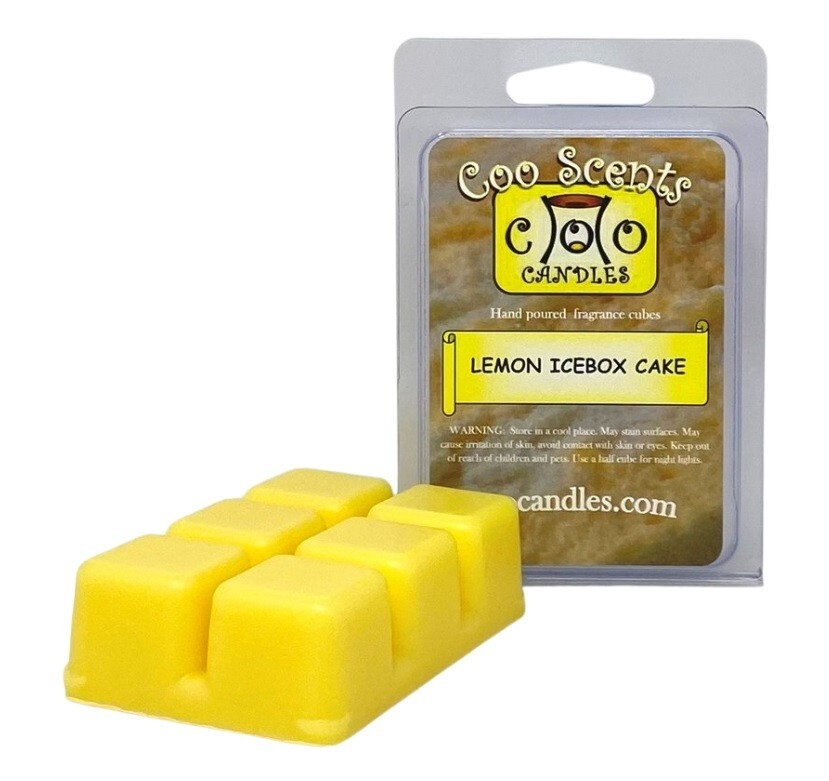 6 Pack Variety of Coo Candles Soy Wax Melt Bars – Bakery Scents