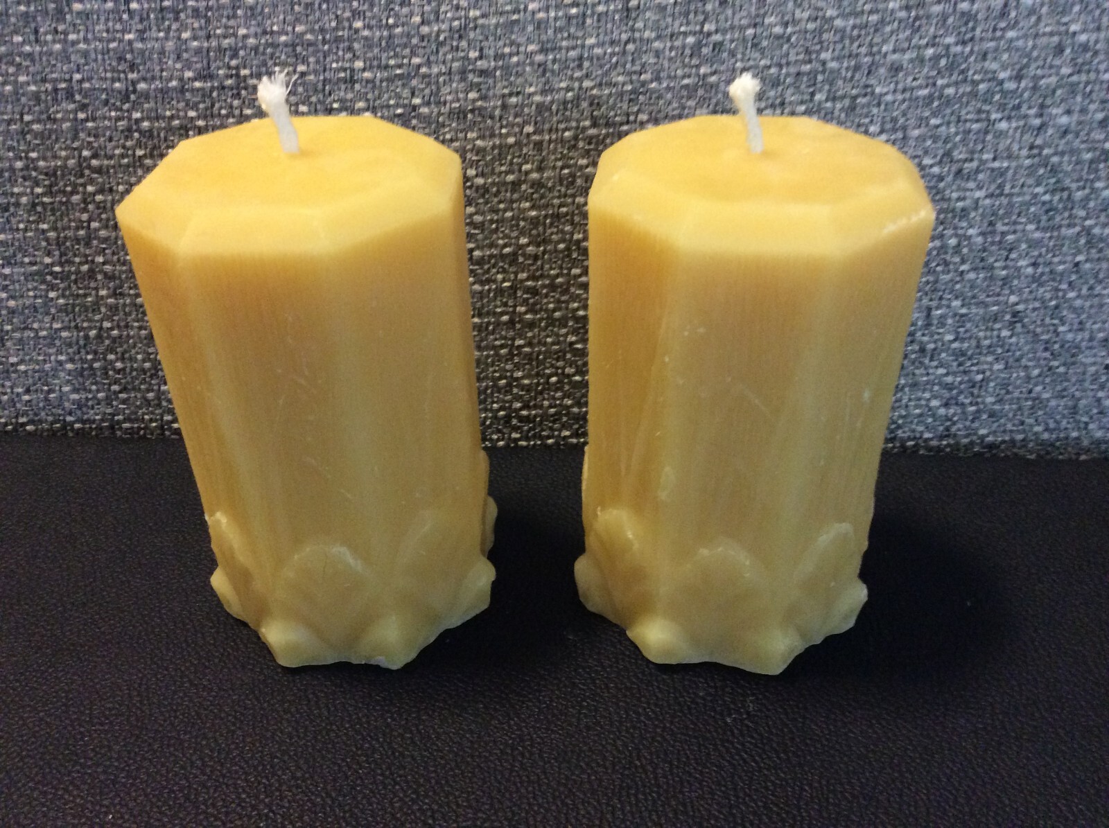 Pure Organic Beeswax Canada (Garden Leaves Pillar)