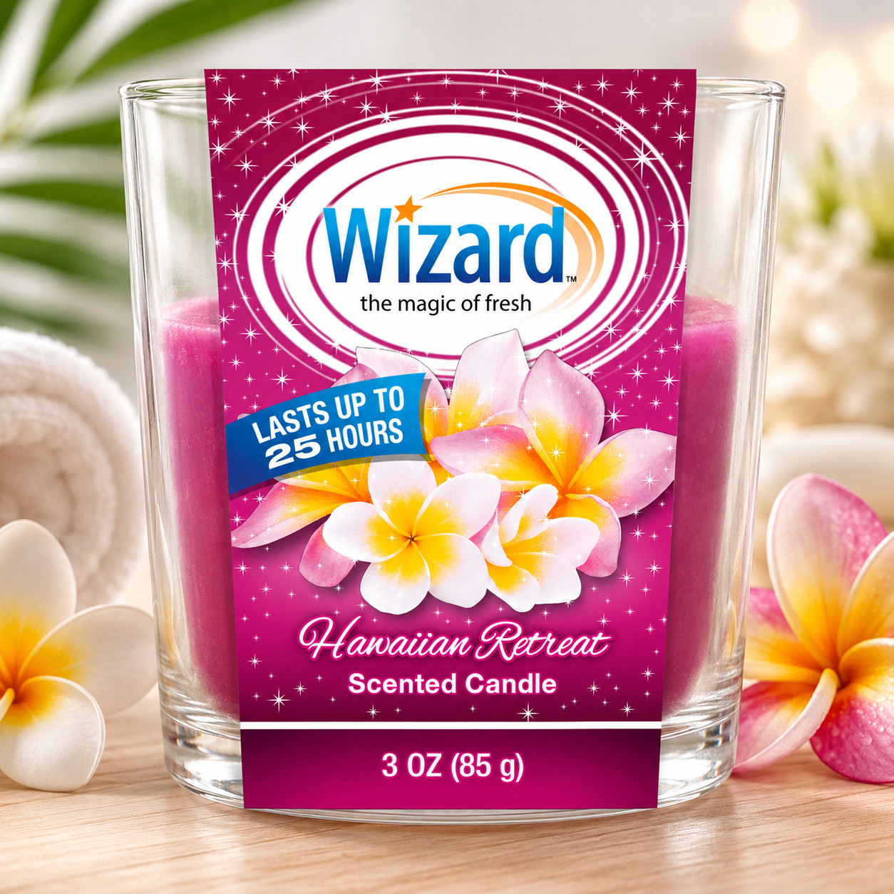 Wizard Scented Candle 12 Pack Choose Fragrance 3oz Glass Jar Home Decor Gift Set