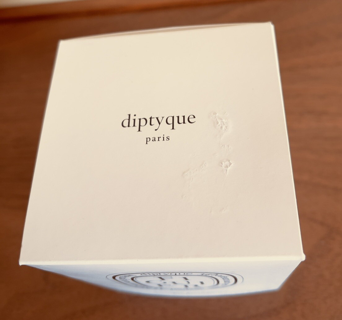 Diptyque Paris Bougie Parfumée Figuier Scented Candle 6.5 oz 190 g Open Box