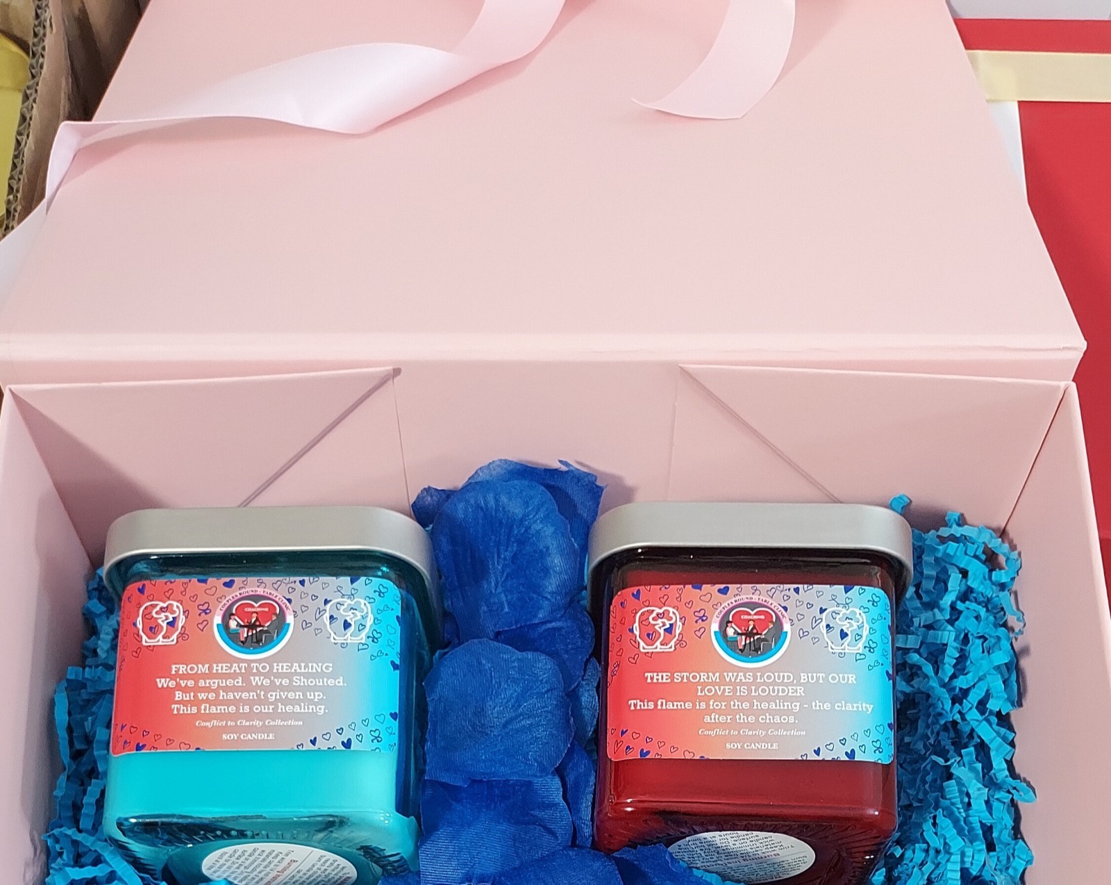 Candle, Relationship Healing Candle-Helps Couples Resolve Conflicts &Reconnect.