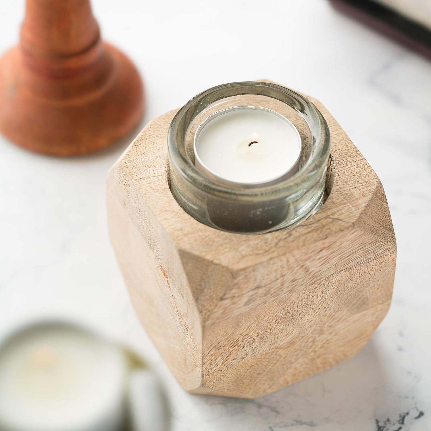 Tealight Candles Pack 100 Unscented White Mini Votive Long Burn Time