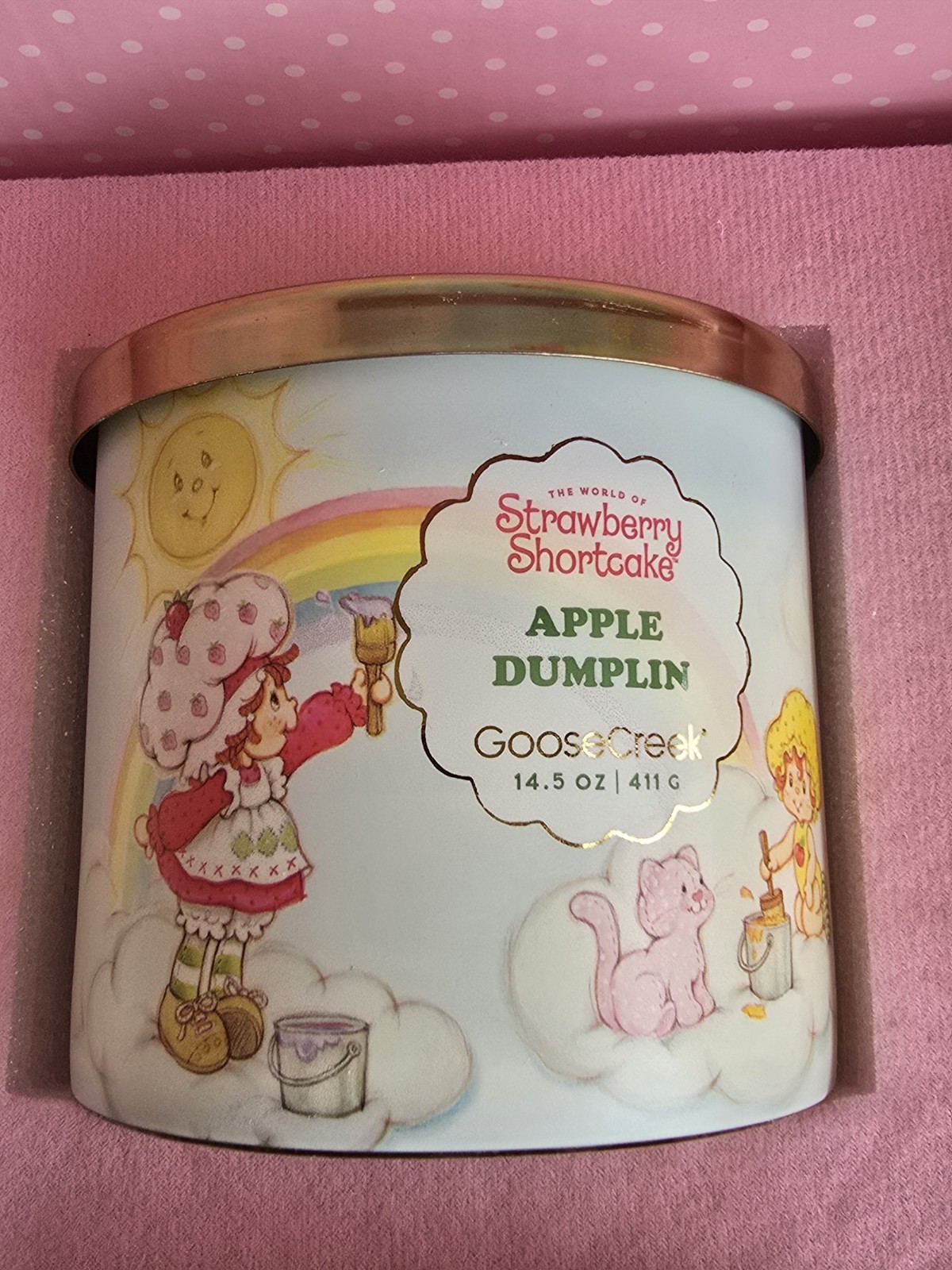 NEW BOX SET /9 Goose Creek STRAWBERRY SHORTCAKE Candles DISCONTINUED LIMITED ED