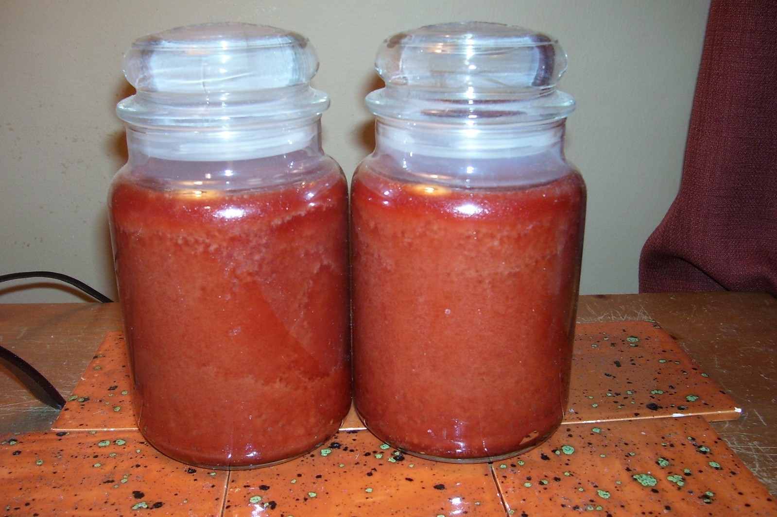 yankee candle 2-22oz JARS GINGER SPICE COOKIE + 2 TARTS