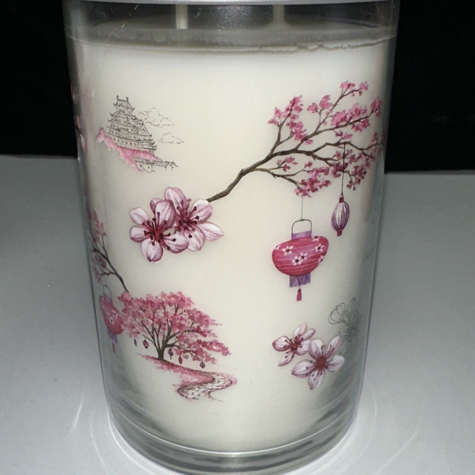 LOT OF 2-NEW-Yankee Candle SAKURA BLOSSOM FESTIVAL Large 20oz- 2 WICK–NEW!