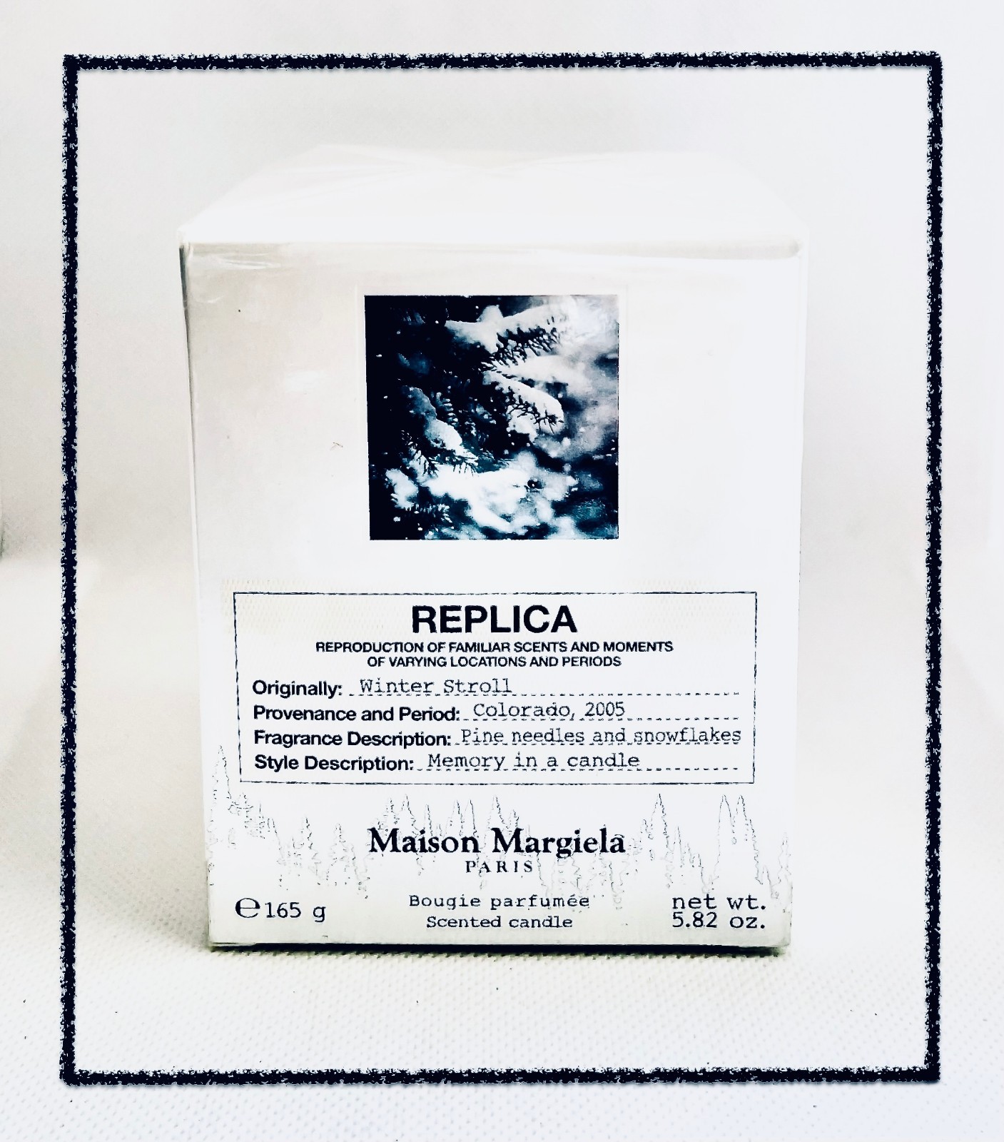 Maison Margiela – Replica WINTER STROLL Scented Candle – 5.82oz Limited Edition