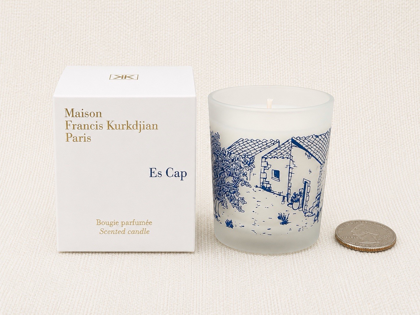 Maison Francis Kurkdjian Es Cap Mini Scented Candle 1oz / 30g New