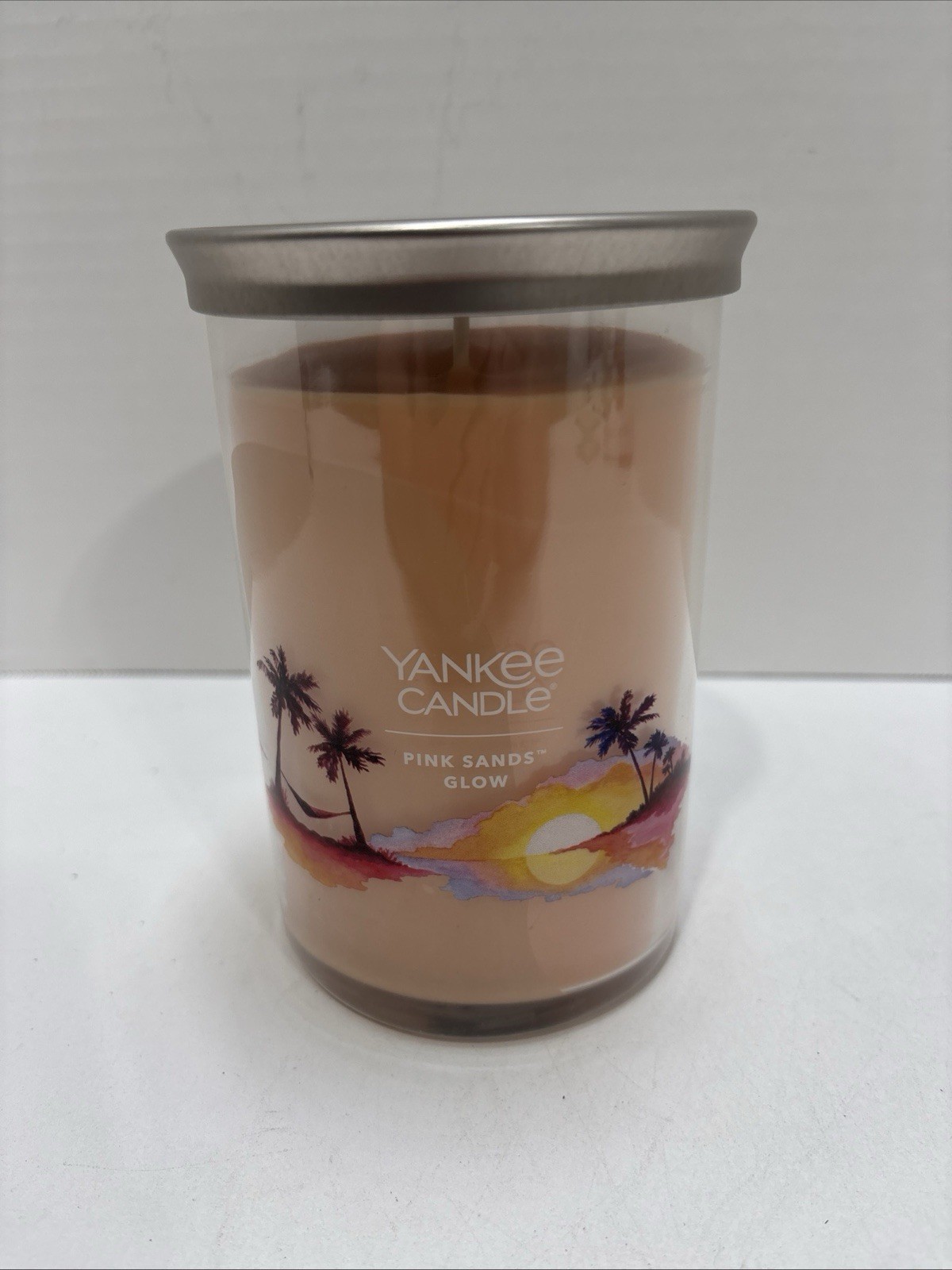Yankee Candle Pink Sands 20 Oz Tumbler Two Wick Candle New