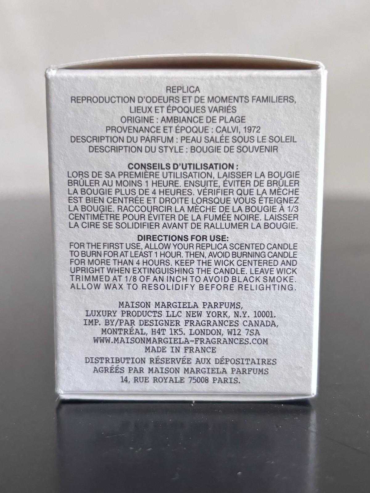 Maison Margiela Beach Vibes Mini Candle