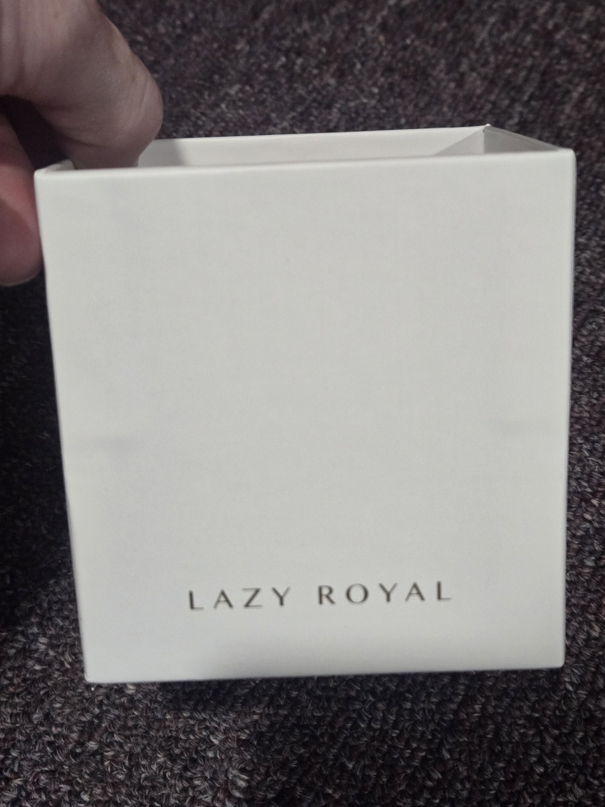 Lazy Royal Scented CANDLE Dubai Wharf Scent Made In Canada Rare
