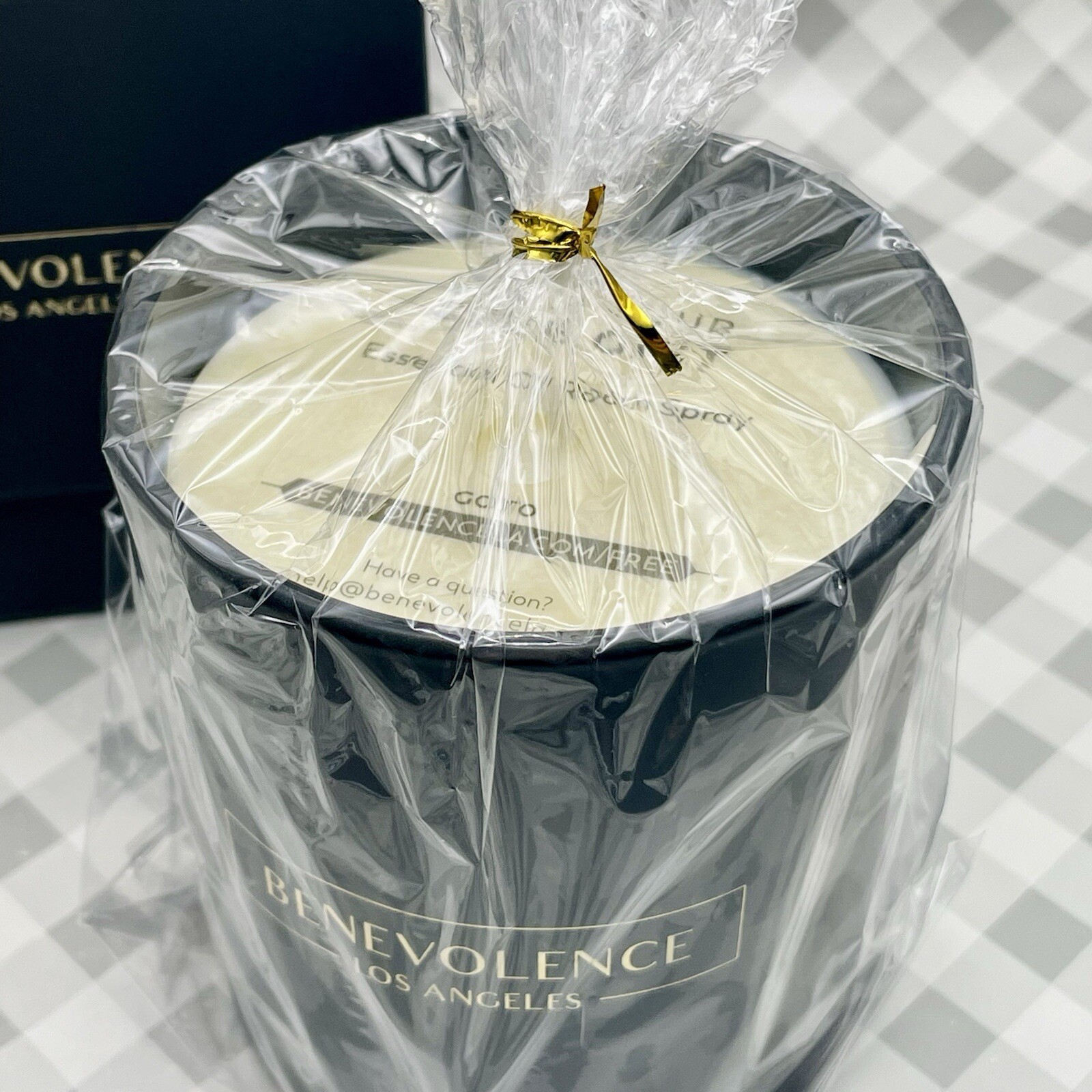 Benevolence LA Rose & Sandalwood Scented Candle 8oz 220g 45 Hour ••BNIB••🎁