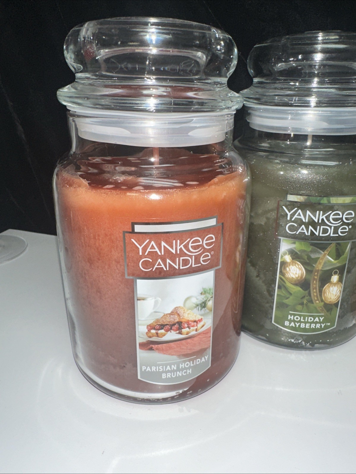 YOU PICK 2-NEW-Yankee Candles Large Jar 22oz-BAYBERRY,BLUEBERRY,PUMPKIN, MORE!