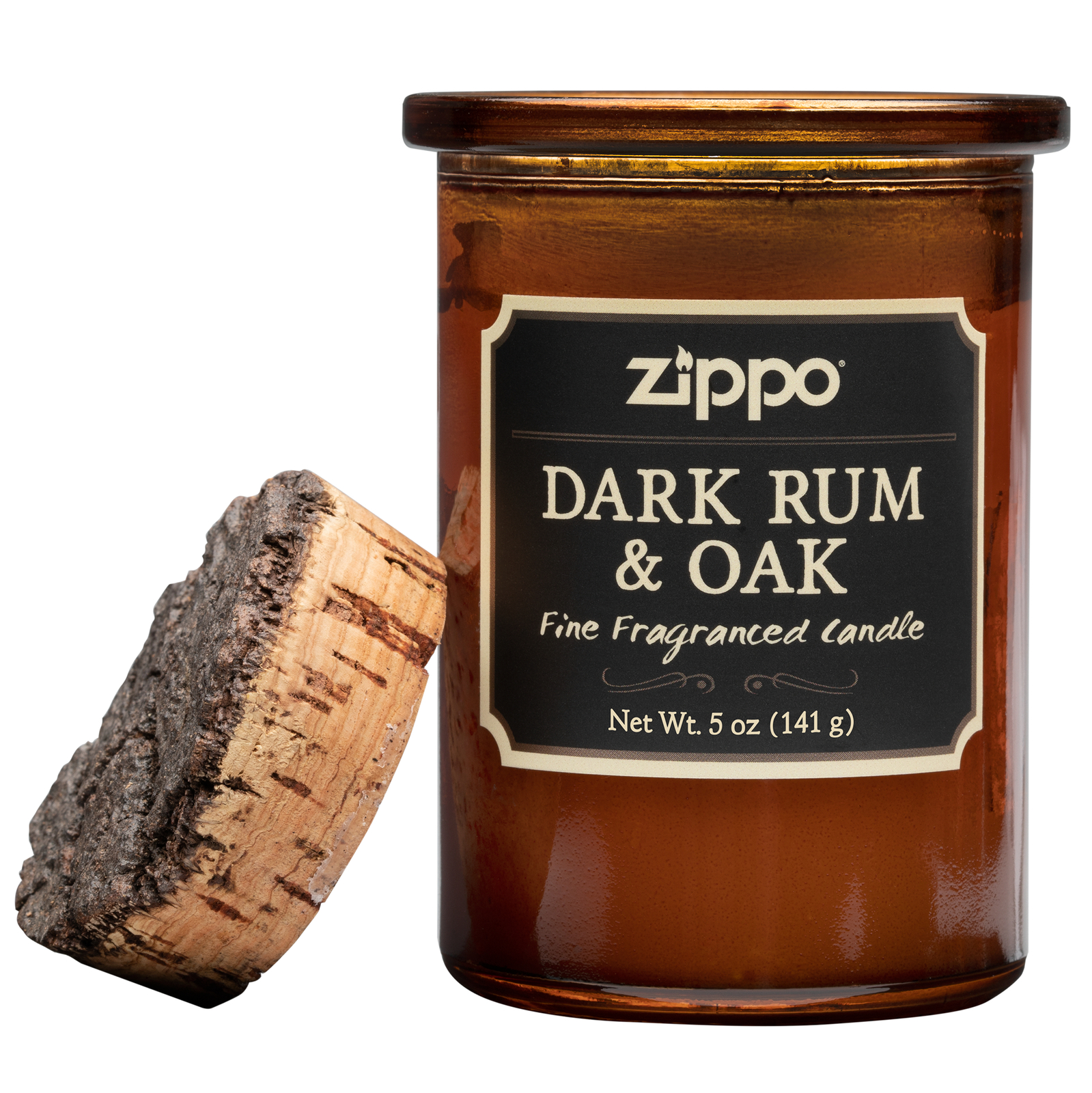 Zippo Spirit Candle – Dark Rum & Oak, 70007, New Condition (5 oz. jar)