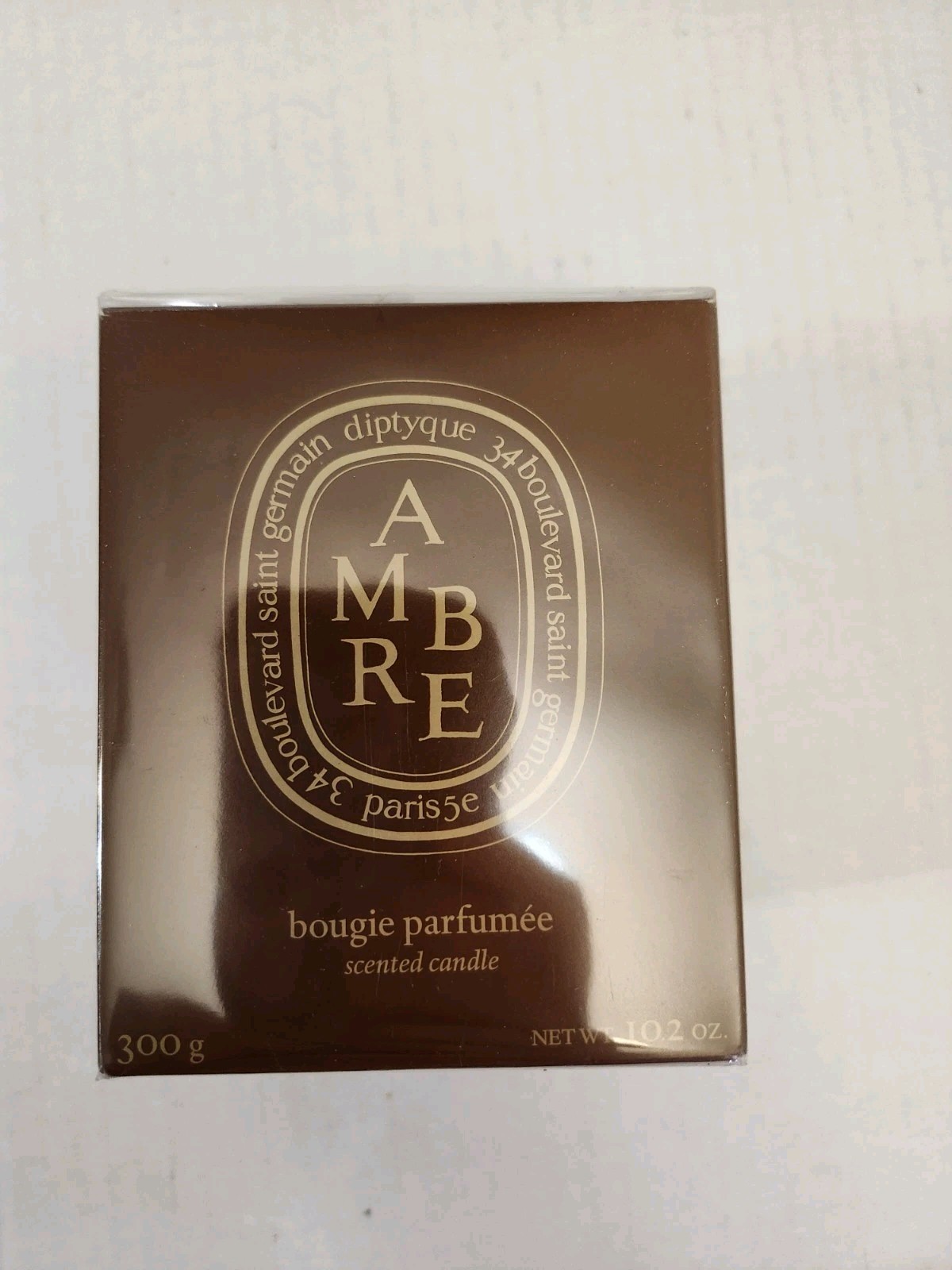 Diptyque AMBRE Bougie Parfumee Scented Candle, 10.2 Ounce – NEW NIB
