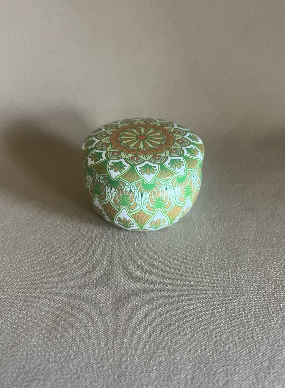 Amorxiao Duftkerzen 2.5 Oz “Green Tea” Scented Soy Wax Candle In Tin~2 1/2”, New