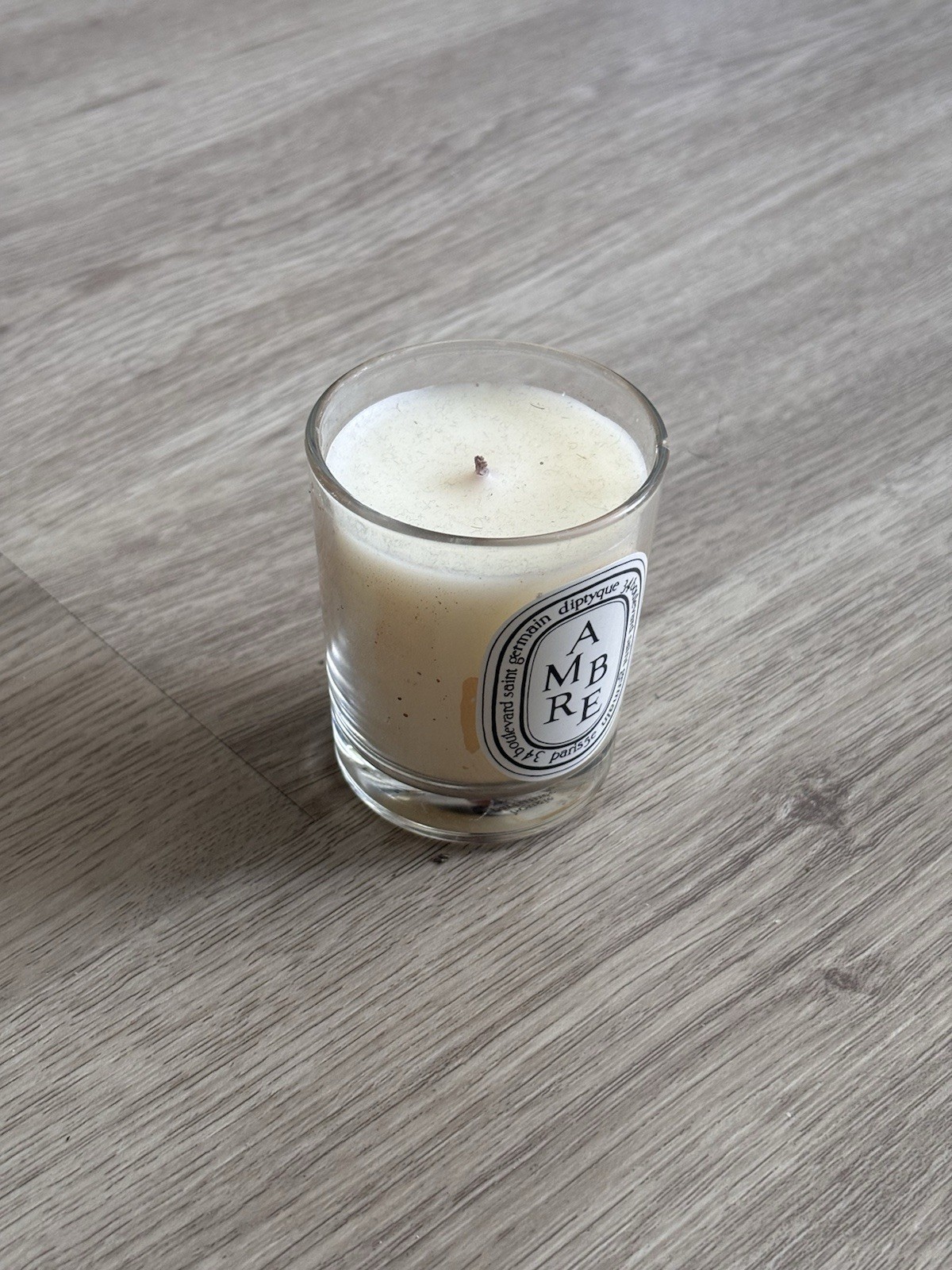 Diptyque Ambre Candle – New with Small Chip – $40