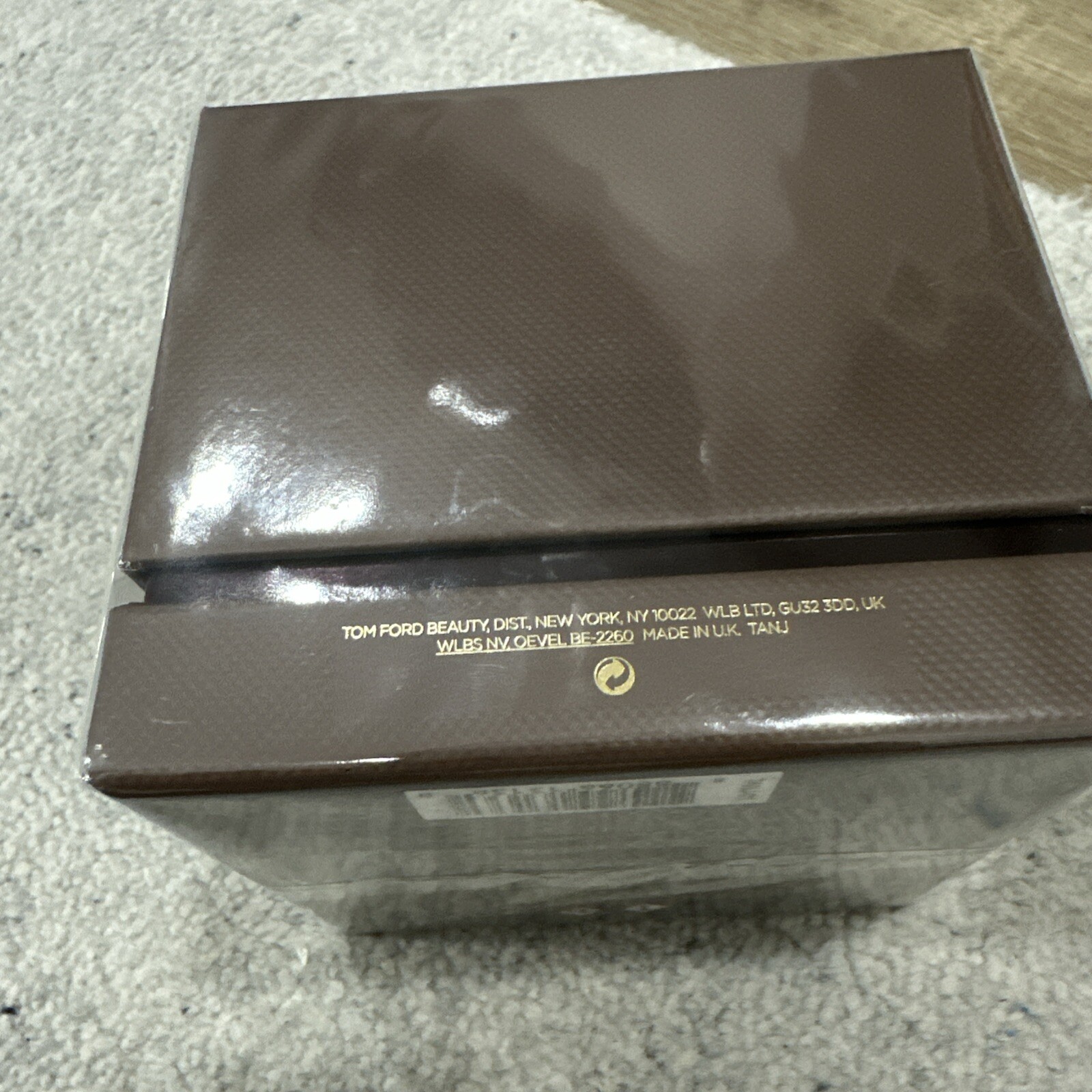 Tom Ford Ebene Fume Candle Bougie Height 2.25 In. / 5.7 cm NIB SEALED