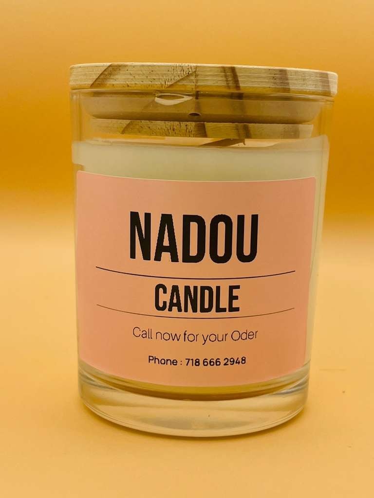 CLARANADOUCANDLE – Luxury Scented Candle for Bedroom & Living Room | Long-Lastin