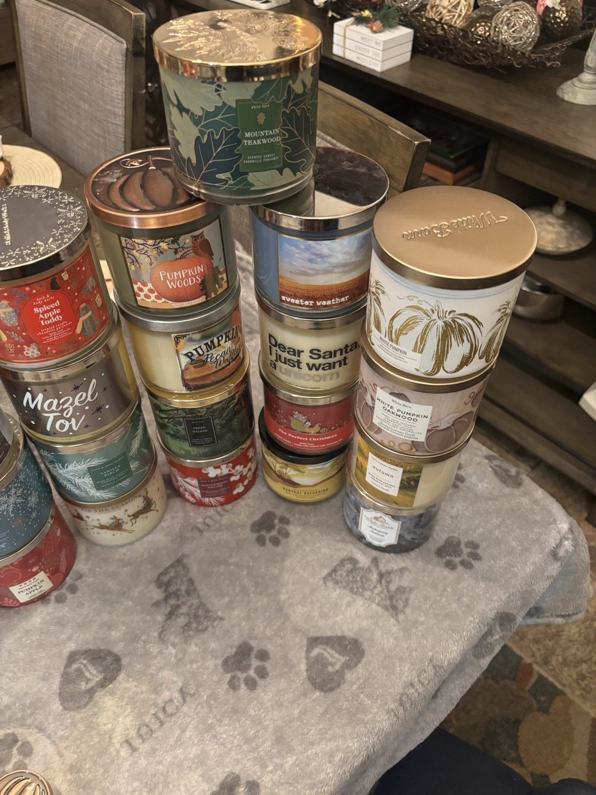 Lot Of 46 Bath And Body Works 3-Wick Candles Retired Scents READ