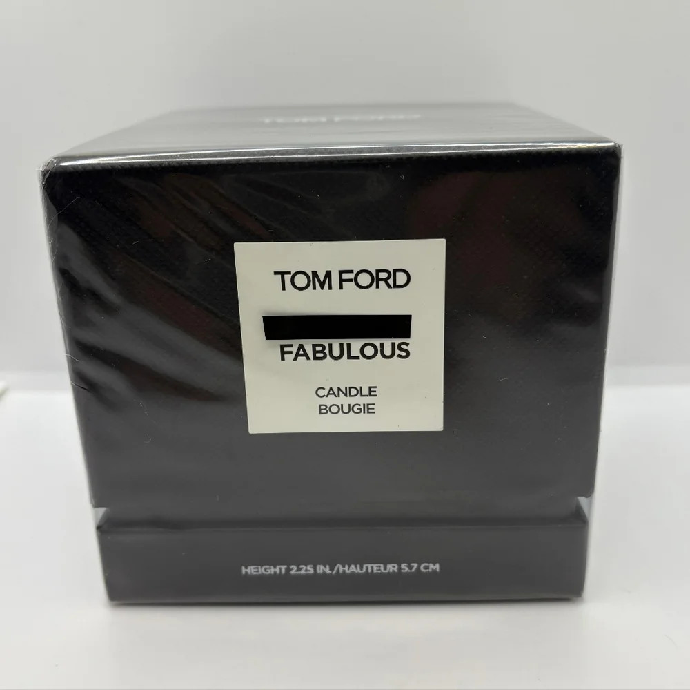 Tom Ford Fabulous Scented Candle. Height 2.25IN / Hauteur 5.7cm/ New Sealed.