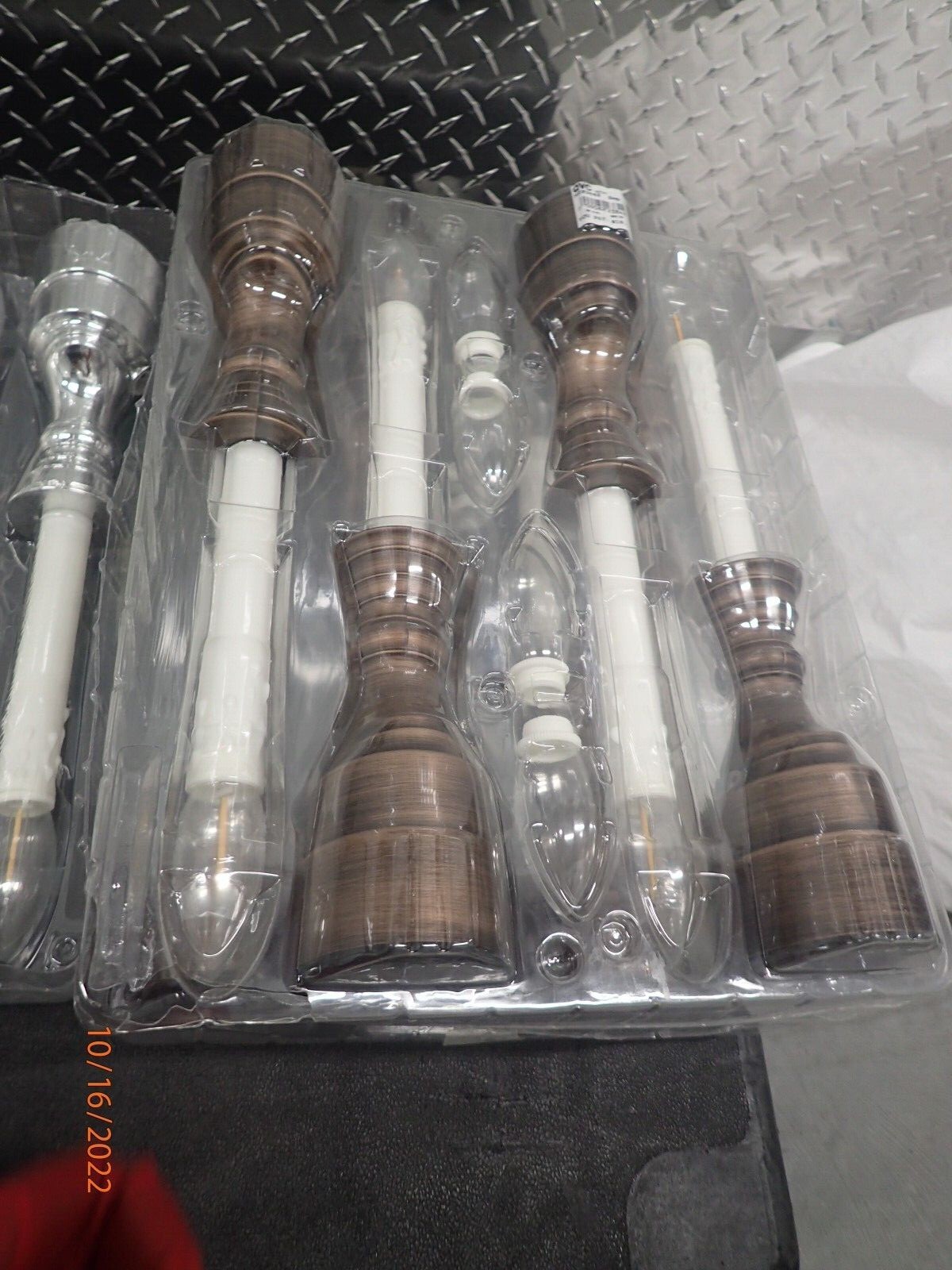 Bethlehem Lights Set of 4 PREMIUM Cordless Window Candles DIFF COLORS COMB SHIP