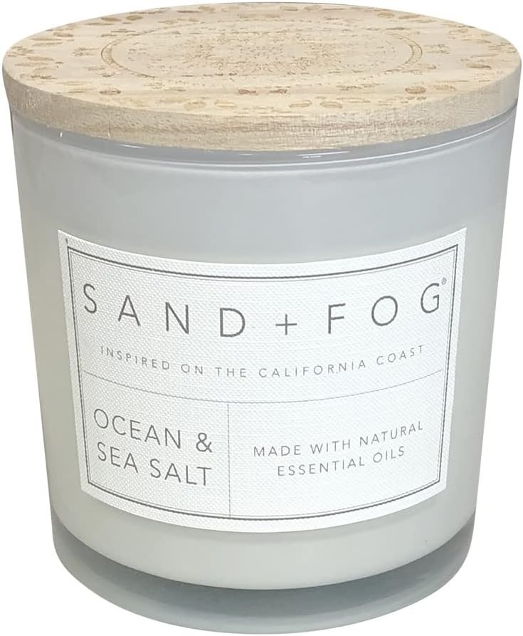 Chic 21 oz Candle – Ocean & Sea Salt – Clean Burn, Perfect for Any Occasion