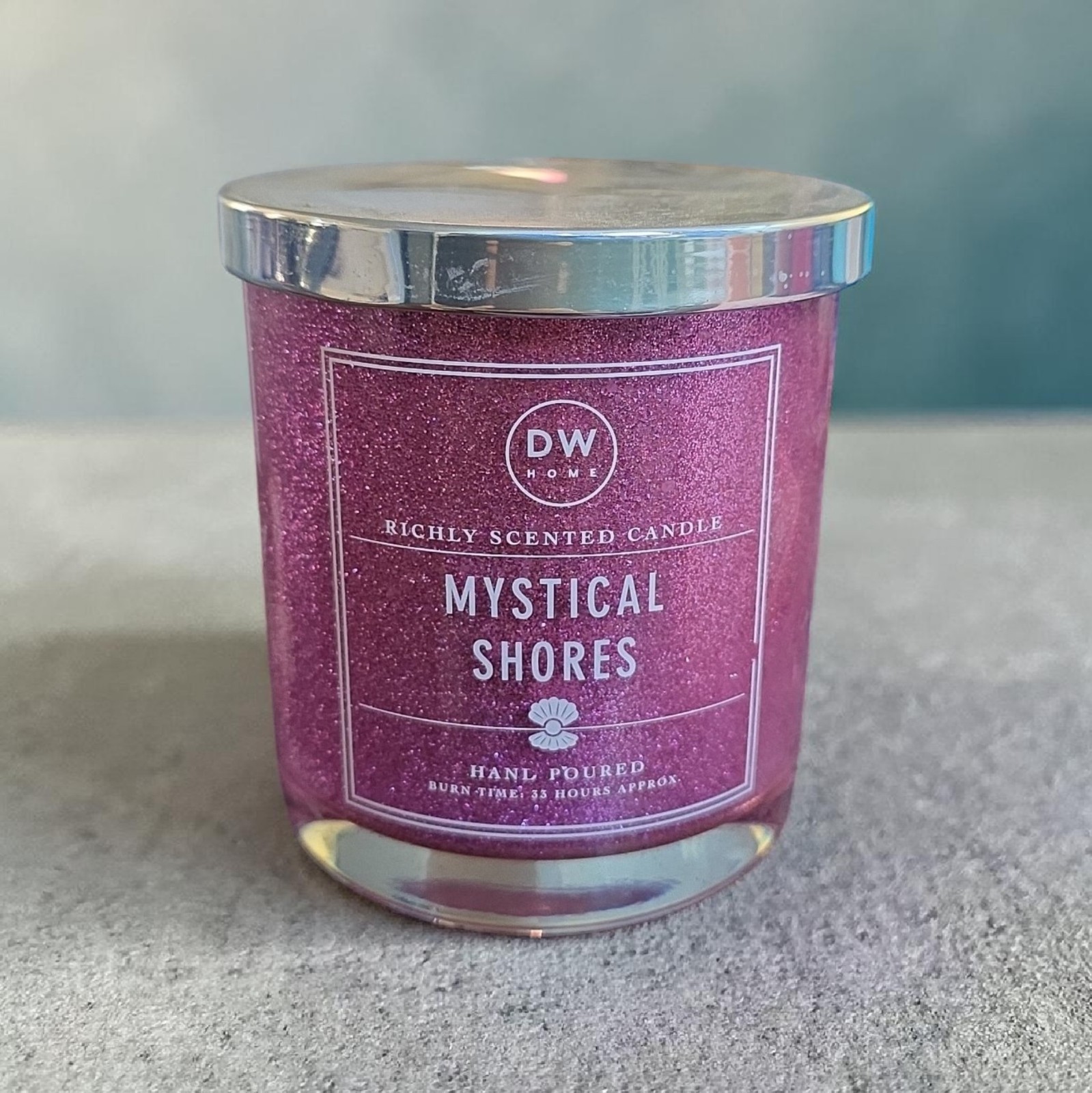 DW Home Richly Scented Mystical Shores Single Wick Candle 8.8oz