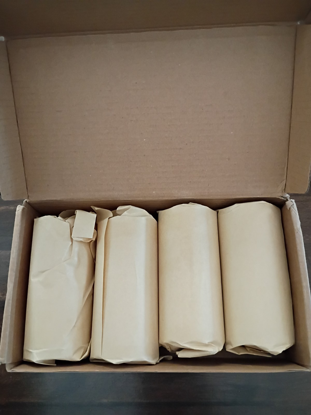 Beeswax Handmade 100% Beeswax 2x4in 4pk Pillar Candles