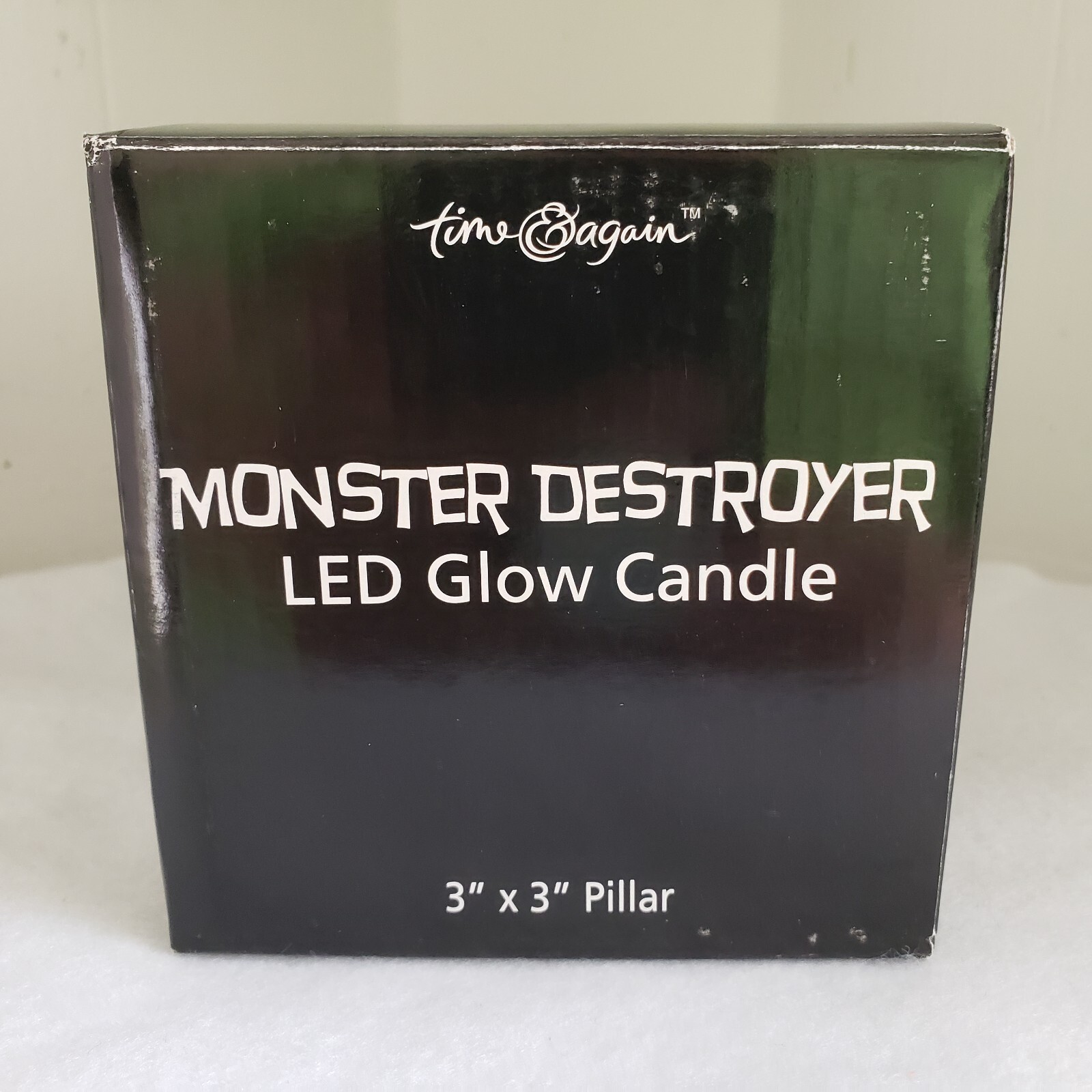 Monster Destroyer Childrens Bedroom LED Flameless Candle Bedtime Routine Helper