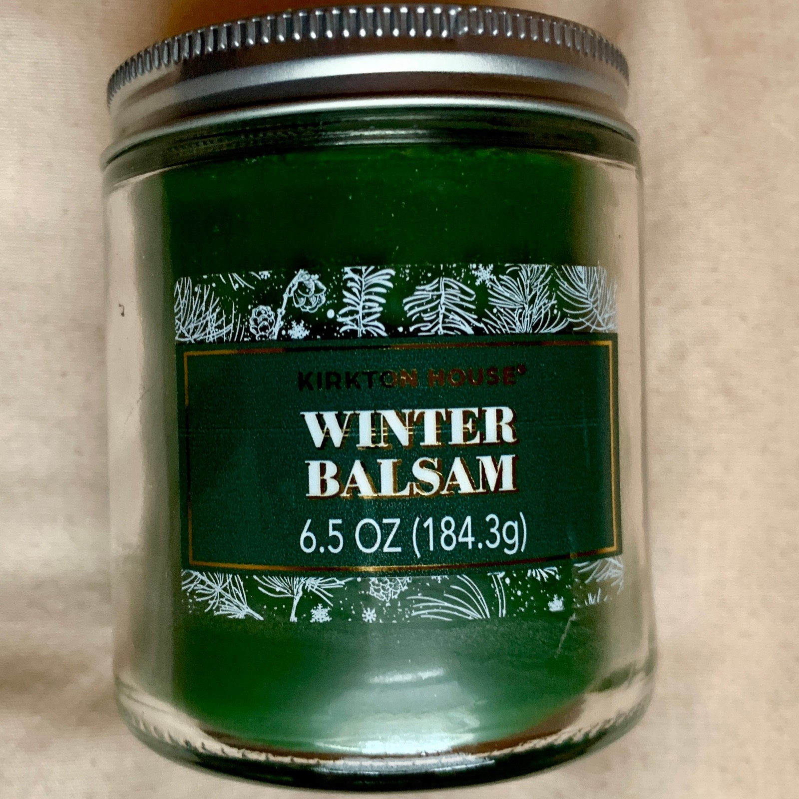 Kirkton House – Winter Balsam -Scented candle 6.5 oz – app. 3 1/4 inches tall