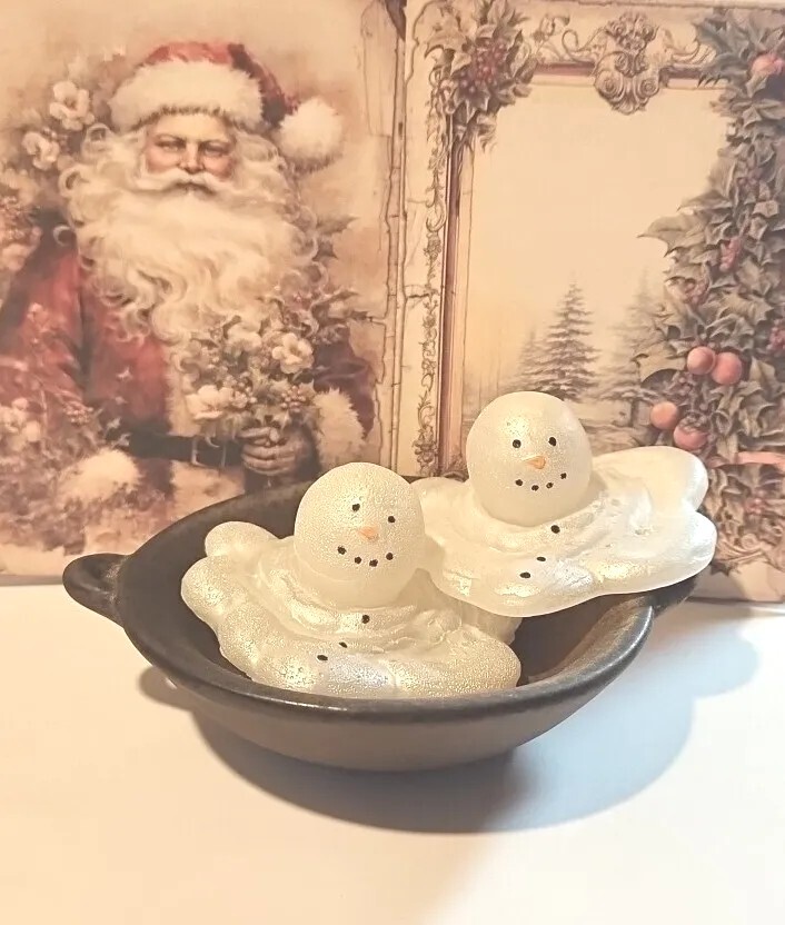 Snowman Wax Melts Melting Snowman Snickerdoodle Scent 2 Wax Melts