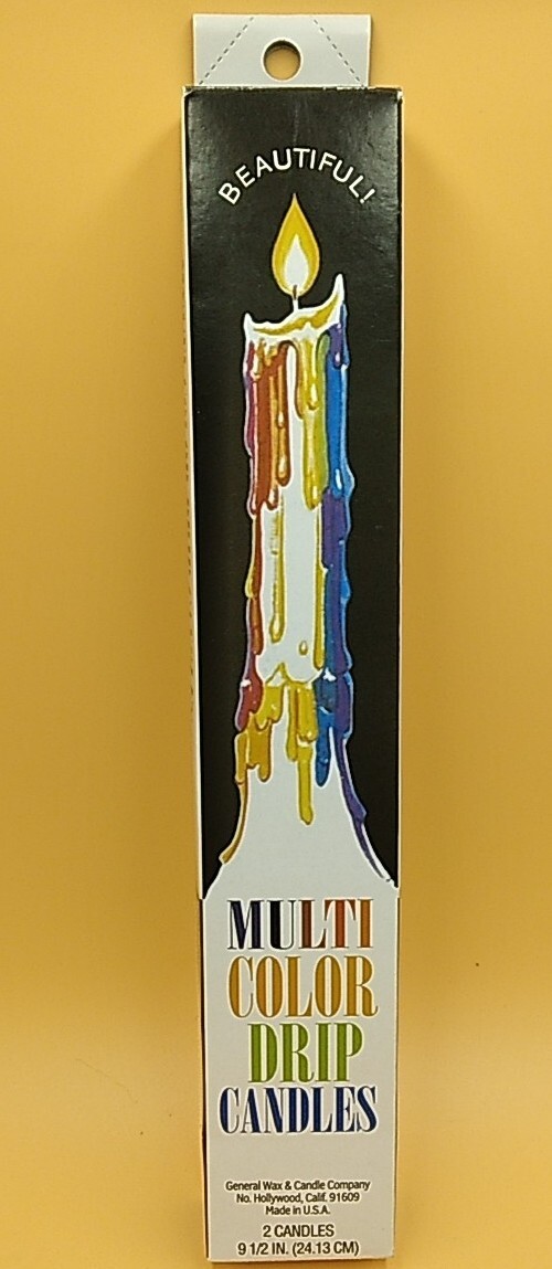 Multi-Color Drip Candles (Taper Candles)