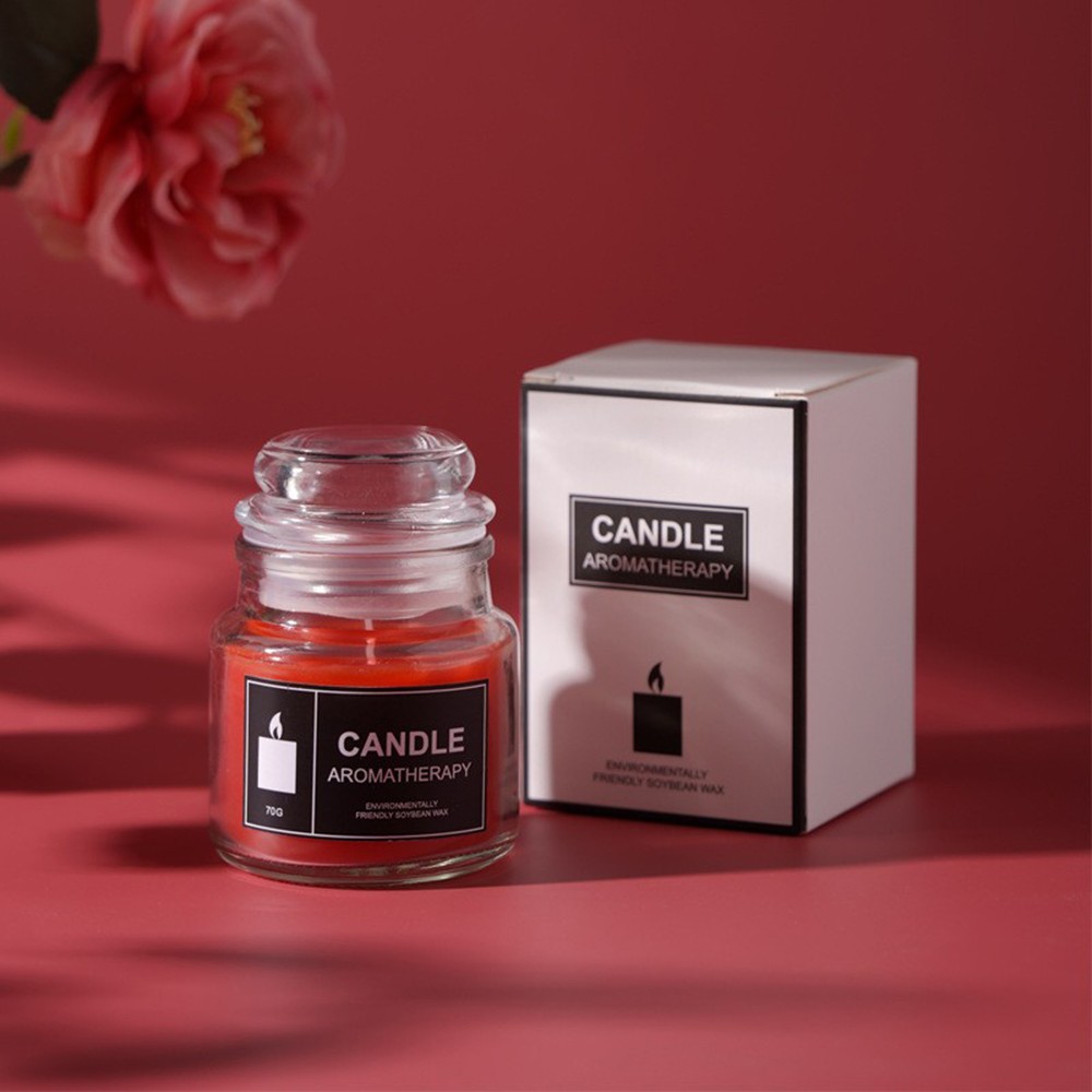 Home Scented Candles Non-Toxic Small Candle for Stress Relief and Aromatherapy