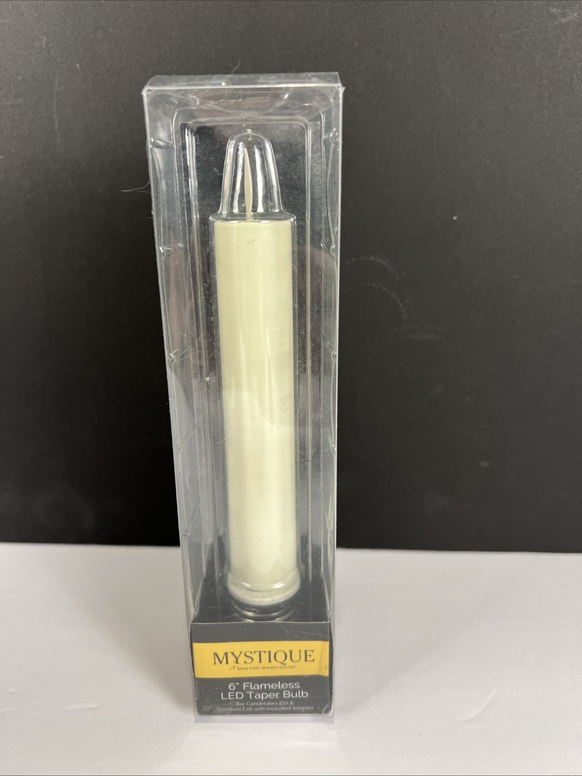 Mystique By Boston Warehouse 6″ Flameless LED Candle Screw In Bulb Candelabra