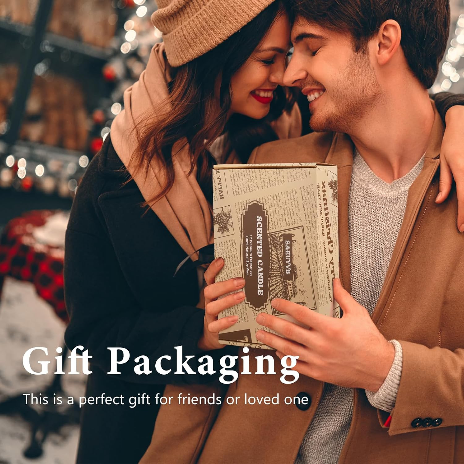 12 Pack Candles for Home Scented,Scented Candles Gift Set for Women &Men,Natural