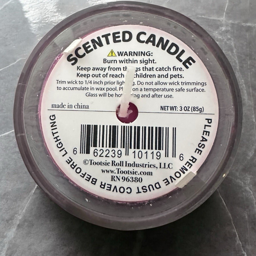 Original Dubble Bubble Delicious Scented Novelty Candle Mini 3oz FAST SHIPPING