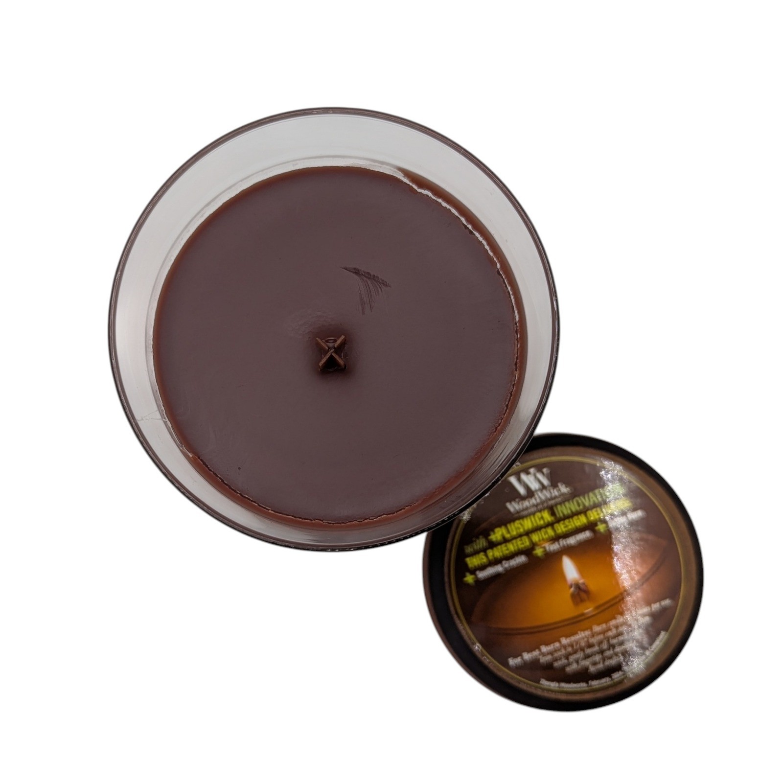 WoodWick Smoked Walnut & Maple Large Hourglass Candle 21.5oz Crackling Wood Wick
