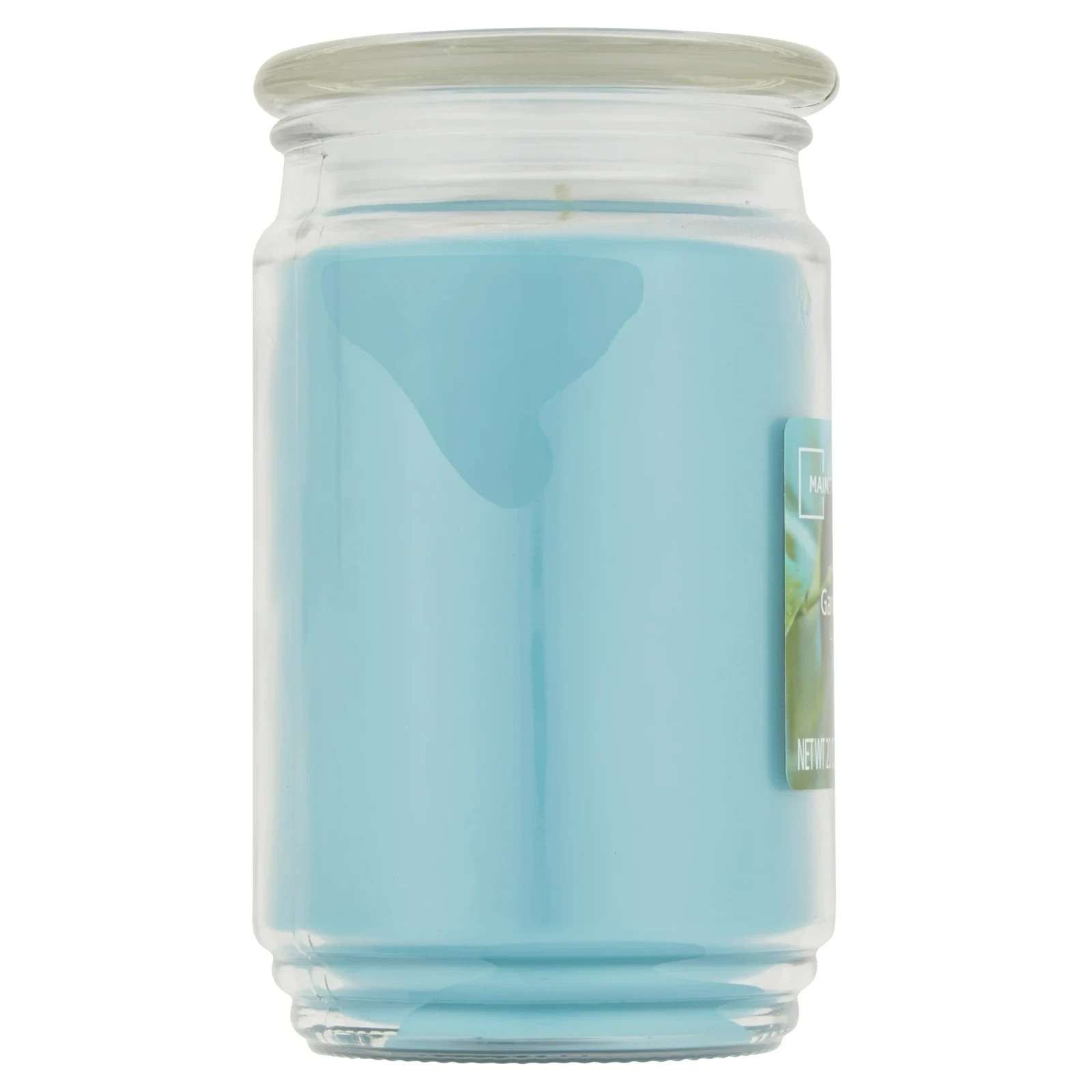 Mainstays Single-Wick Scented Glass Jar Candle, Garden Rain, 20oz.