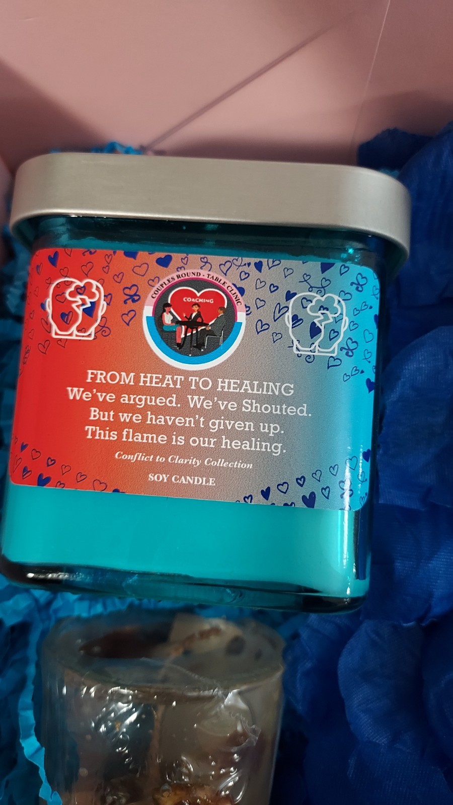 Candle, Relationship Healing Candle-Helps Couples Resolve Conflicts &Reconnect.