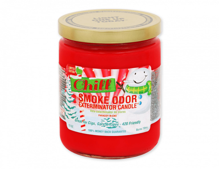 Smoke Odor Exterminator Candle Chill (3) 13oz Jars Free Shipping