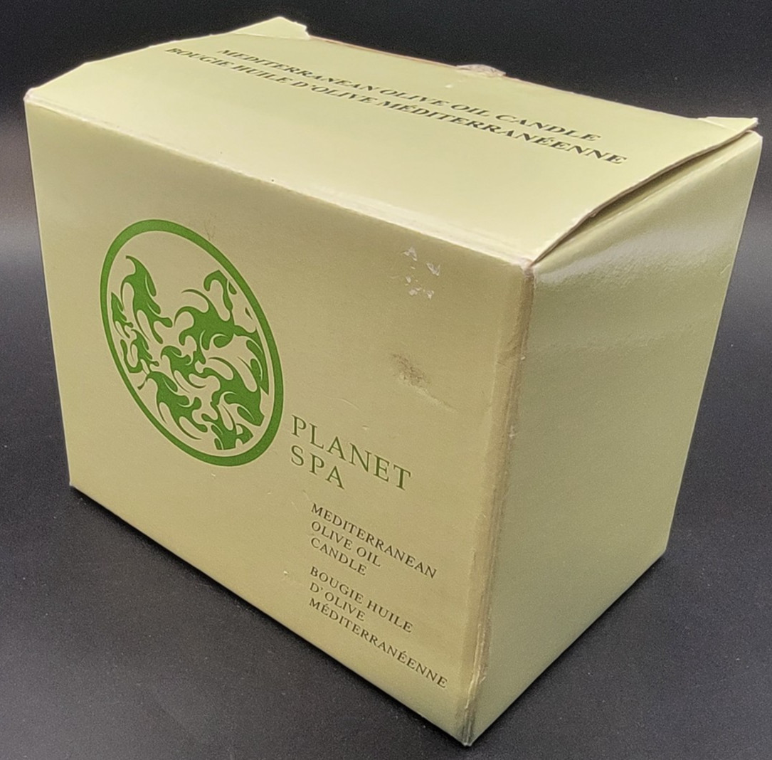 Avon Planet Spa Mediterranean Olive Oil Scented Candle