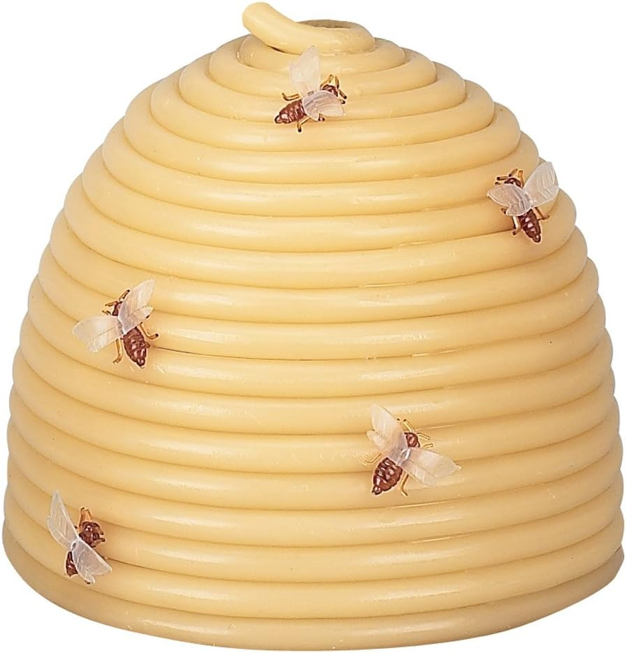 120-Hour Candle Refill, Eco-Friendly Natural Beeswax with Cotton Wick
