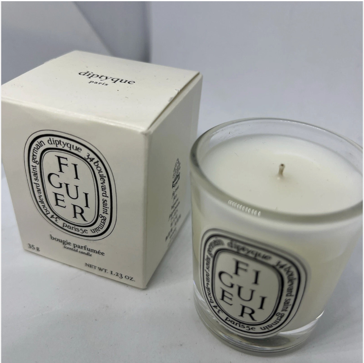 Diptyque Figuier Scented Candle 1.23oz Not Sealed