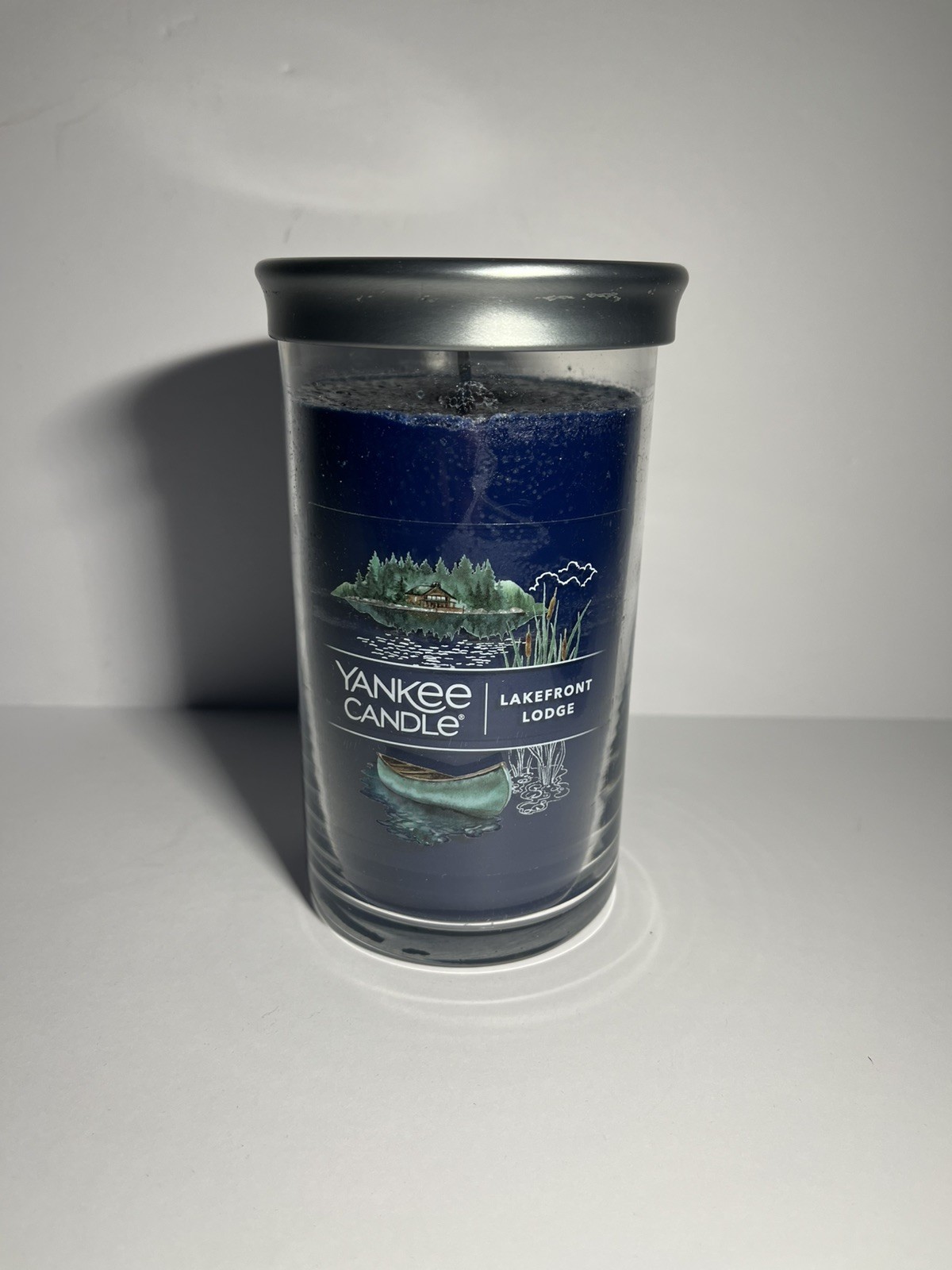 Yankee Candle Lakefront Lodge 14.25 Oz Jar Pillar Candle NEW