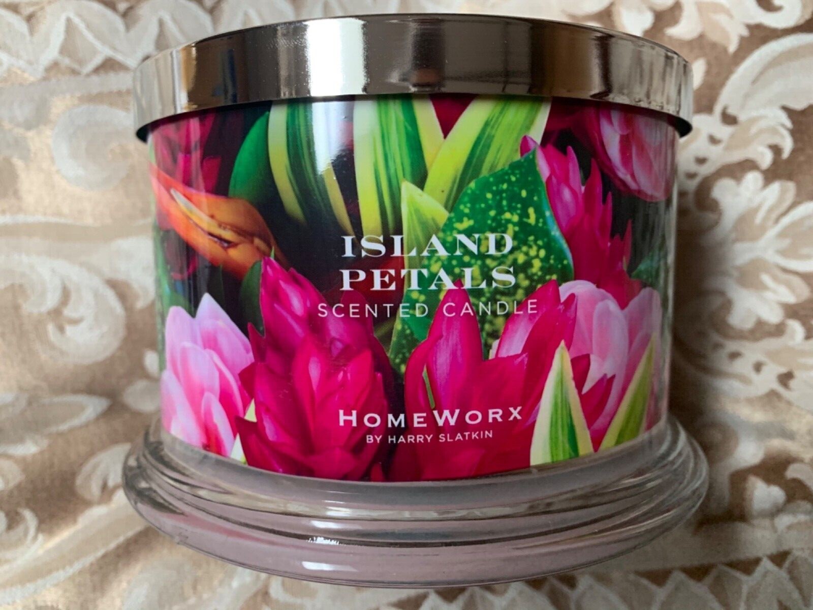 HomeWorx by Harry Slatkin $23.95, 4-Wick Candle, NEW 18 OZ, 55 hours burn time!