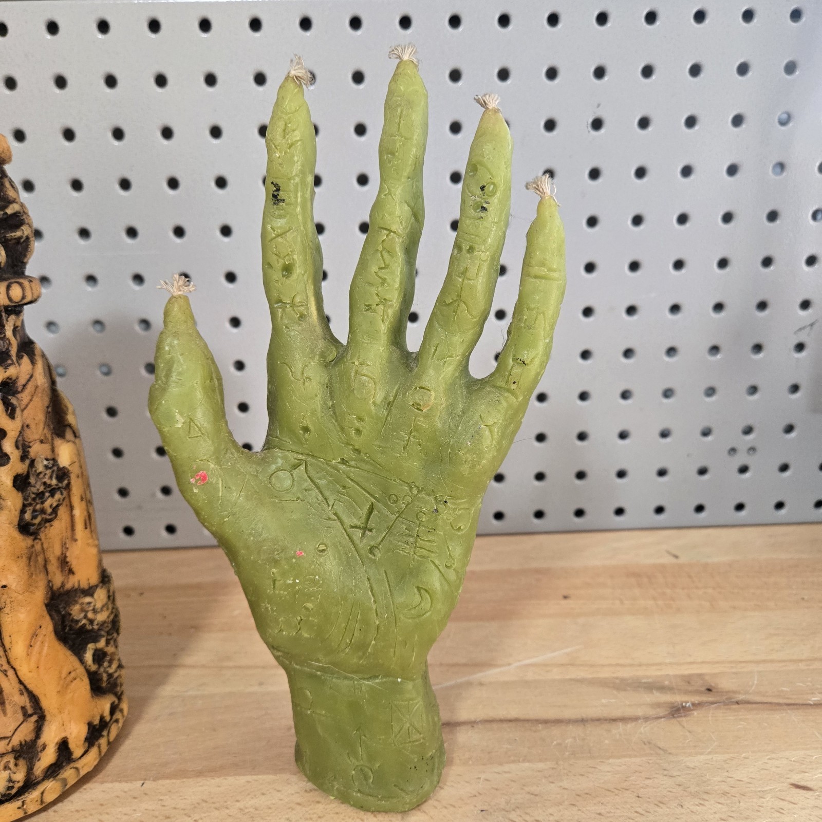 Hand of Glory Candle, Elephant Candle, Tower Candle SET OF 3 New Unused
