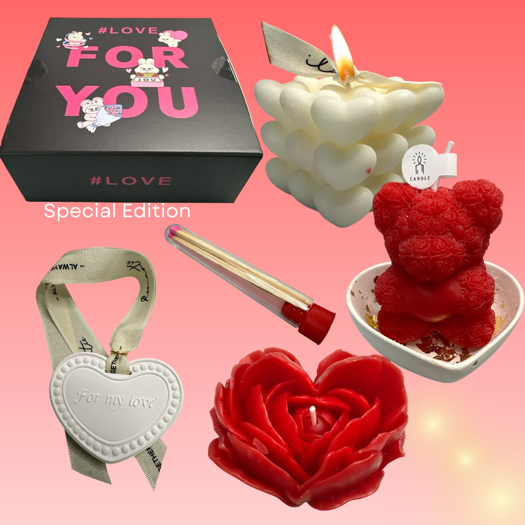 Valentine’s Luxury Scented Candle Gift Set —