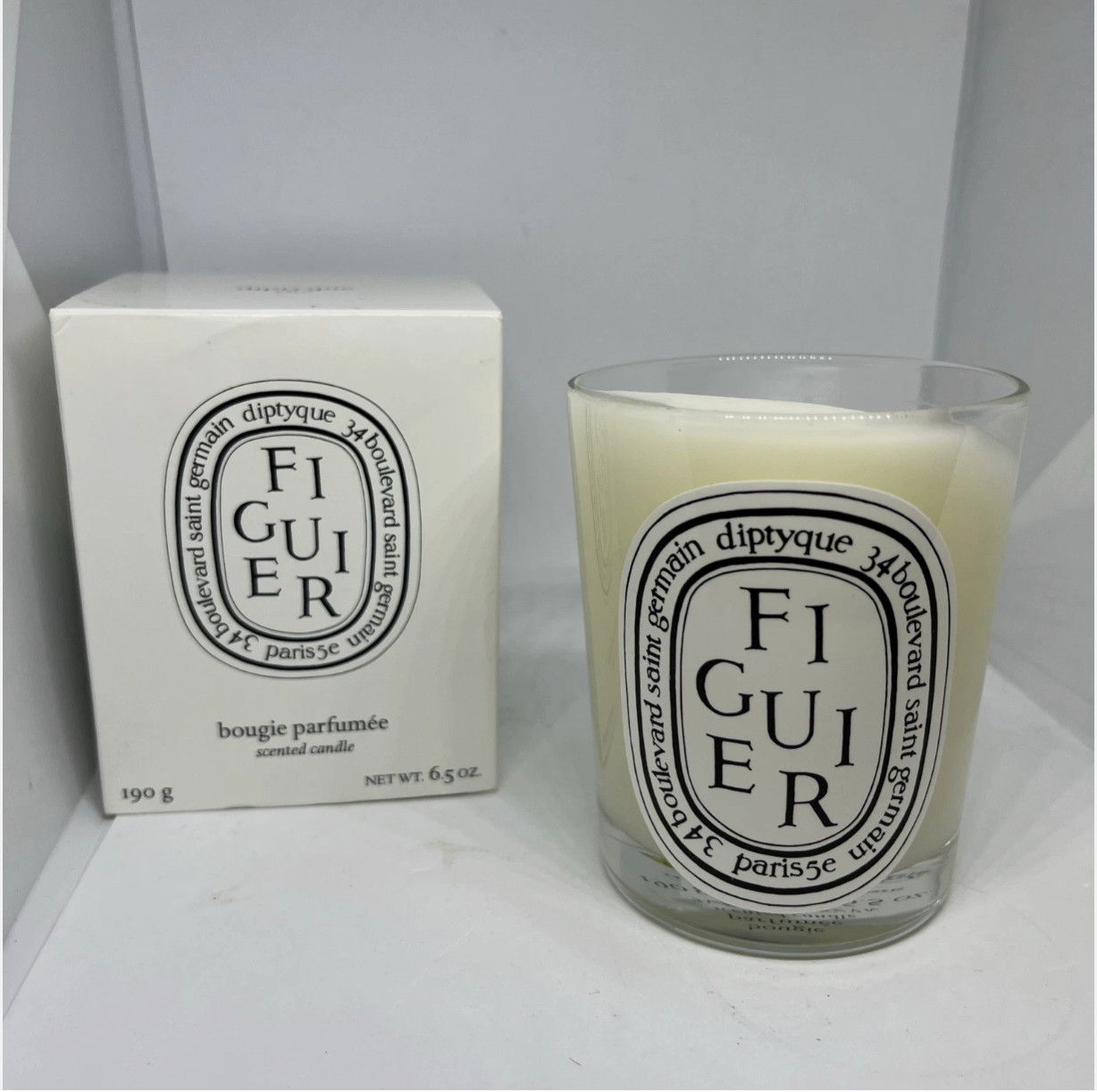 Diptyque Figuier Scented Candle 6.5oz *Melted Wax*