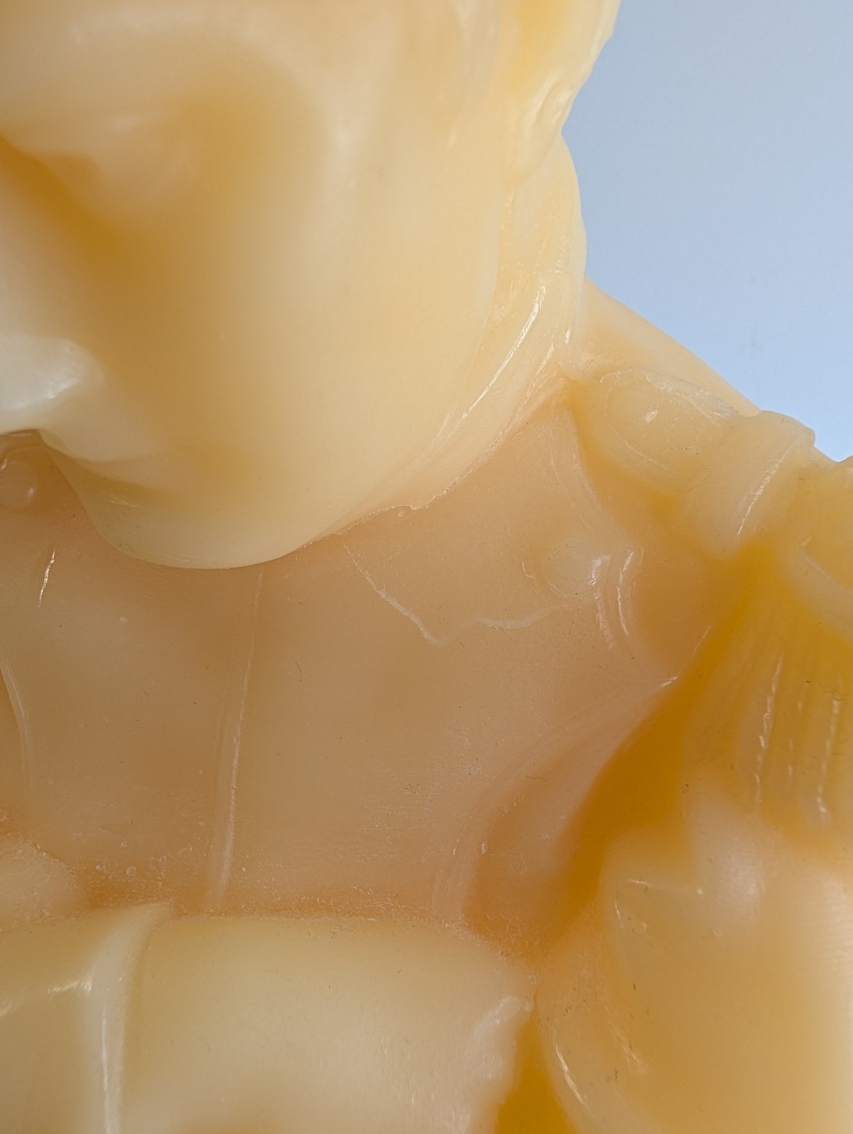 Cire Trudon Napoleon Bust Wax Candle 10″ x 6″ in Stone Ivory France