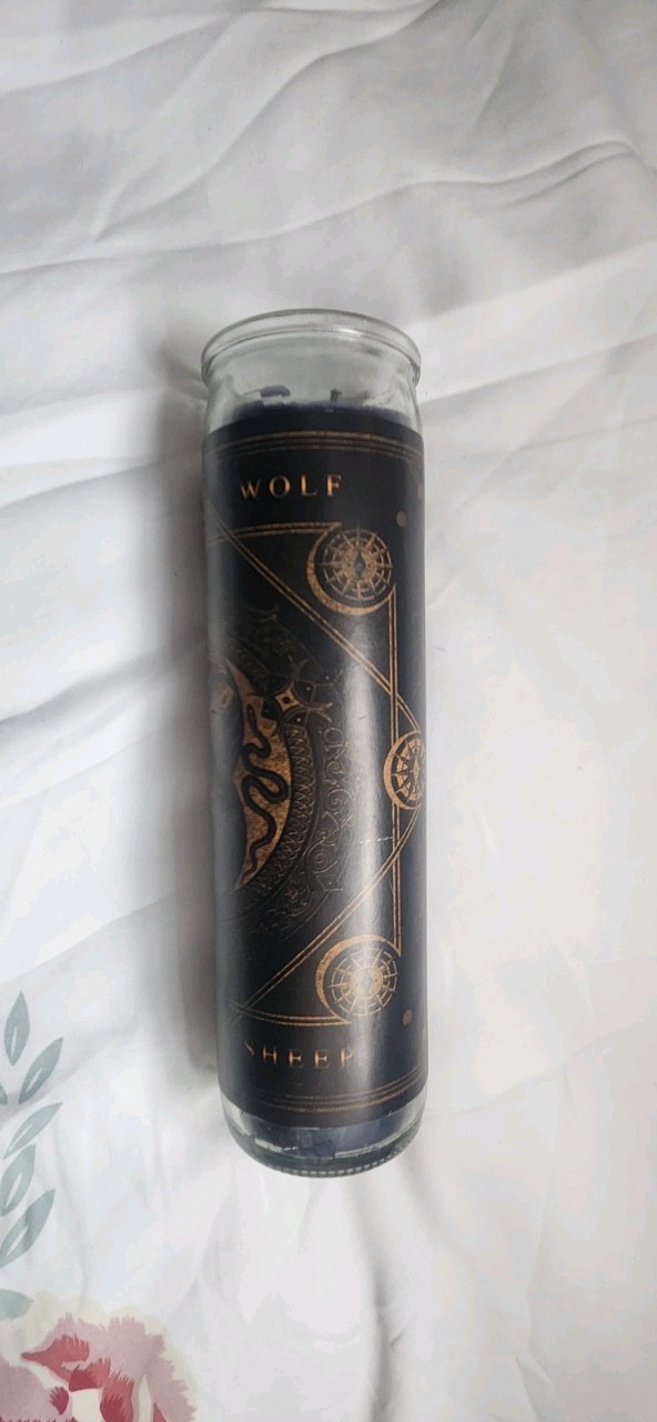 LIMITED Yelawolf BlackSheep Glass Jar Candle, Unscented Decor